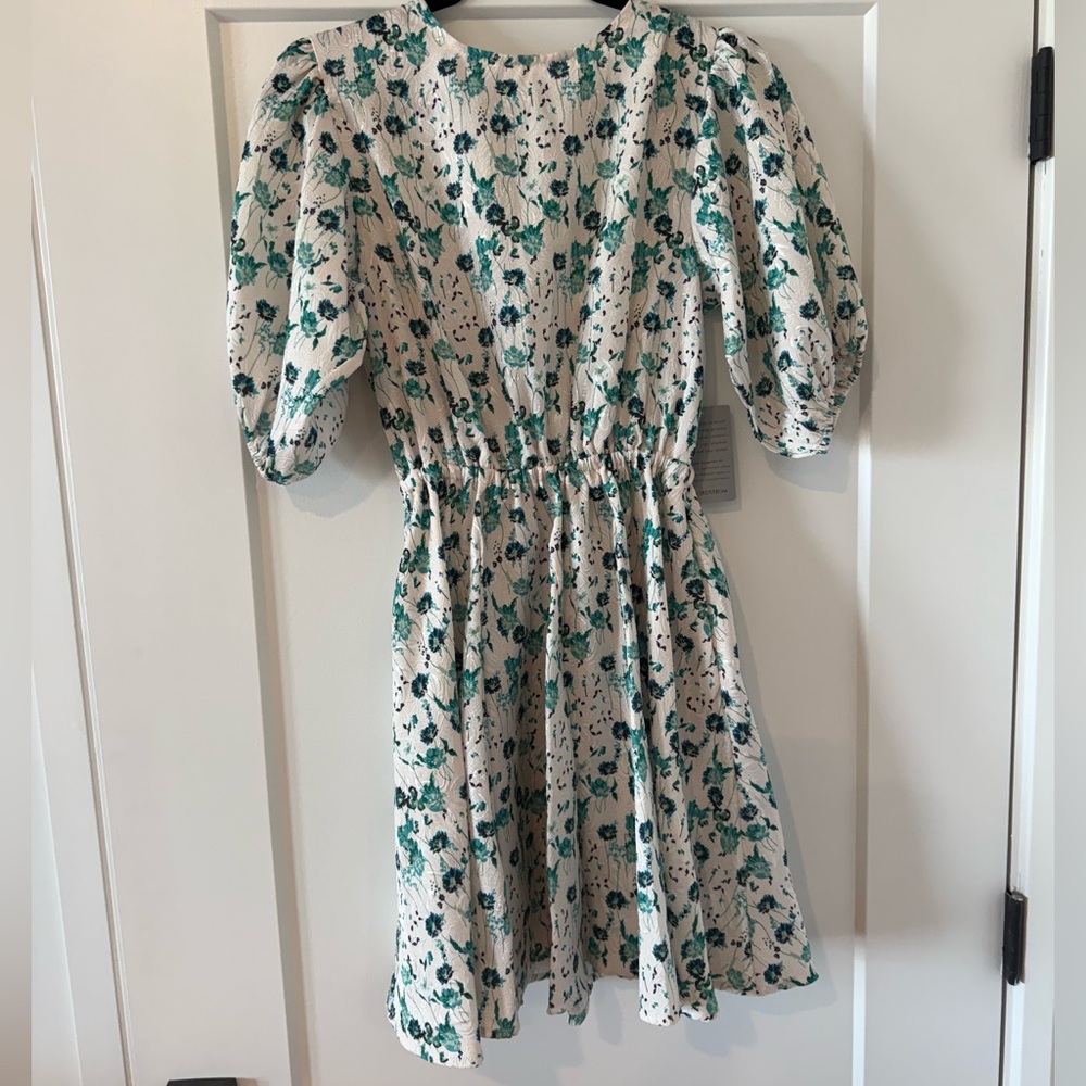 MELLODAY Floral Open Back Dress
